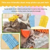 image:imageZubebe 12 Pcs Duster Refill Reusable Fleece Duster Refills Feather Flat Dusters Multi Surface Washable Cleaning Pads Tools for Home Blinds Car Pet Furniture Fans YellowGreyTurqBlue  White  Yellow