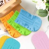 image:imageZubebe 12 Pcs Duster Refill Reusable Fleece Duster Refills Feather Flat Dusters Multi Surface Washable Cleaning Pads Tools for Home Blinds Car Pet Furniture Fans YellowGreyTurqCandy Color