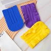 image:imageZubebe 12 Pcs Duster Refill Reusable Fleece Duster Refills Feather Flat Dusters Multi Surface Washable Cleaning Pads Tools for Home Blinds Car Pet Furniture Fans YellowGreyTurqBlue  Yellow  Purple