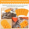 image:imageZubebe 12 Pcs Duster Refill Reusable Fleece Duster Refills Feather Flat Dusters Multi Surface Washable Cleaning Pads Tools for Home Blinds Car Pet Furniture Fans YellowGreyTurqOrange