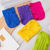 image:imageZubebe 12 Pcs Duster Refill Reusable Fleece Duster Refills Feather Flat Dusters Multi Surface Washable Cleaning Pads Tools for Home Blinds Car Pet Furniture Fans YellowGreyTurqDark Color
