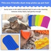 image:imageZubebe 12 Pcs Duster Refill Reusable Fleece Duster Refills Feather Flat Dusters Multi Surface Washable Cleaning Pads Tools for Home Blinds Car Pet Furniture Fans YellowGreyTurqStylish Color