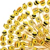 image:imageZubebe Summer Bees Cocktail Picks Sunflower Bamboo Toothpicks Cocktail Toothpicks for Cupcake Fruit Appetizers Drinks Baby Shower Party Decorations100 Pcs200
